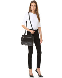 Женская черная замшевая сумка от Marc Jacobs