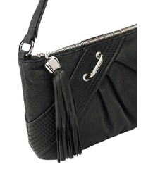 Черная замшевая сумочка от Coccinelle
