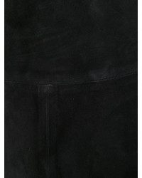 Черная замшевая юбка от Joseph