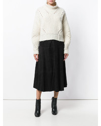 Черная замшевая юбка от Joseph