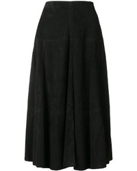 Черная замшевая юбка от Joseph