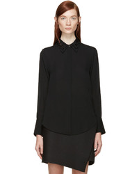 Женская черная классическая рубашка от 3.1 Phillip Lim