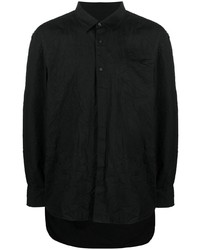 Мужская черная классическая рубашка от Ader Error