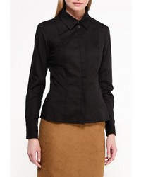 Женская черная классическая рубашка от Airoso