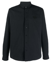 Мужская черная классическая рубашка от Ami Paris