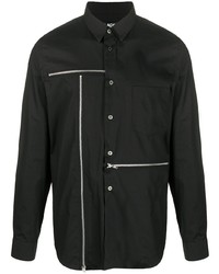 Мужская черная классическая рубашка от Black Comme Des Garçons