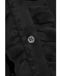 Женская черная классическая рубашка от Equipment