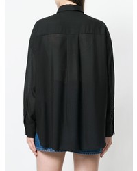 Женская черная классическая рубашка от IRO