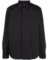 Мужская черная классическая рубашка от Bottega Veneta