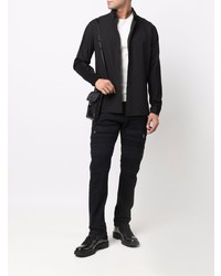 Мужская черная классическая рубашка от Transit