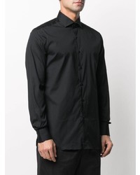 Мужская черная классическая рубашка от Xacus