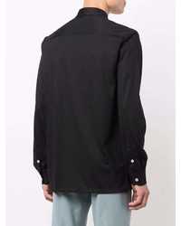 Мужская черная классическая рубашка от Barba