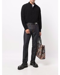 Мужская черная классическая рубашка от A.P.C.