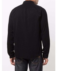 Мужская черная классическая рубашка от A.P.C.