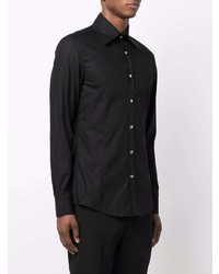Мужская черная классическая рубашка от Gmbh
