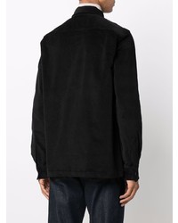 Мужская черная классическая рубашка от Barbour