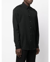 Мужская черная классическая рубашка от DSQUARED2