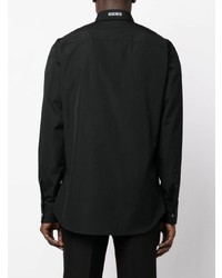 Мужская черная классическая рубашка от DSQUARED2