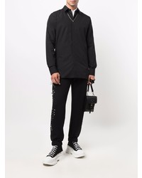 Мужская черная классическая рубашка от Givenchy