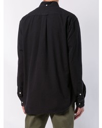 Мужская черная классическая рубашка от Gitman Vintage