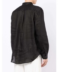 Мужская черная классическая рубашка от SIR.