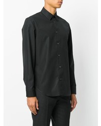Мужская черная классическая рубашка от Maison Margiela