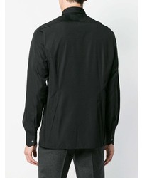 Мужская черная классическая рубашка от Lanvin