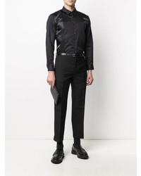 Мужская черная классическая рубашка от Comme des Garcons Homme Deux