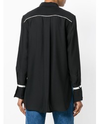 Женская черная классическая рубашка от Rag & Bone