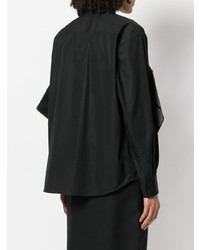 Женская черная классическая рубашка от Ports 1961