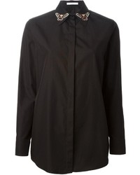 Женская черная классическая рубашка от Givenchy