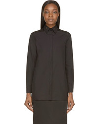 Женская черная классическая рубашка от Givenchy