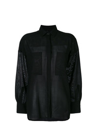 Женская черная классическая рубашка от IRO