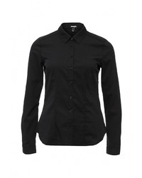 Женская черная классическая рубашка от Jennyfer