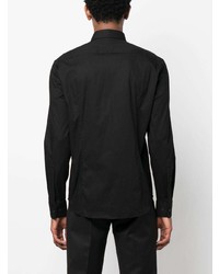 Мужская черная классическая рубашка от Hugo