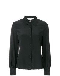 Женская черная классическая рубашка от McQ Alexander McQueen