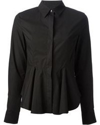 Женская черная классическая рубашка от McQ by Alexander McQueen