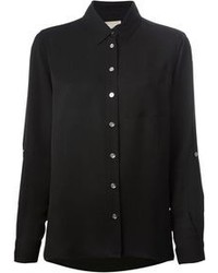 Женская черная классическая рубашка от MICHAEL Michael Kors