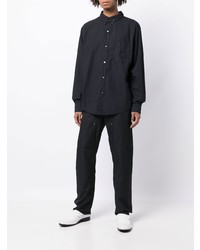 Мужская черная классическая рубашка от N°21