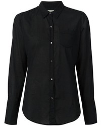 Женская черная классическая рубашка от Nili Lotan