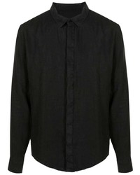 Мужская черная классическая рубашка от OSKLEN