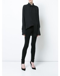 Женская черная классическая рубашка от Ralph Lauren Collection