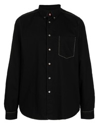 Мужская черная классическая рубашка от PS Paul Smith