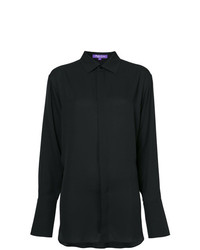 Женская черная классическая рубашка от Ralph Lauren Collection
