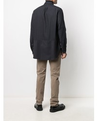 Мужская черная классическая рубашка от PS Paul Smith