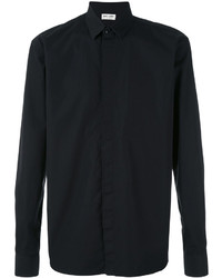 Мужская черная классическая рубашка от Saint Laurent