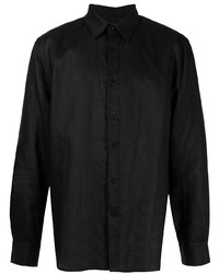 Мужская черная классическая рубашка от SIR.