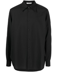 Мужская черная классическая рубашка от The Row