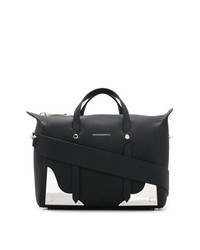 Черная кожаная большая сумка с украшением от Calvin Klein 205W39nyc