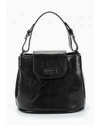 Черная кожаная большая сумка от Alexander Tsiselsky